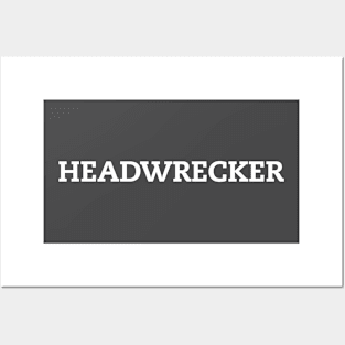 Rebel Angel HEADWRECKER White Posters and Art